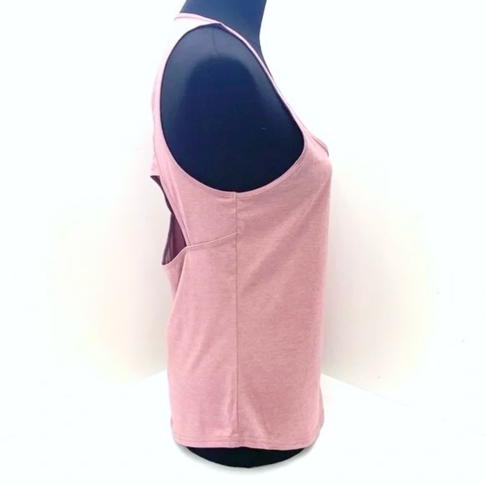 Alo Yoga Dalia Tank - Plum Heather - S - Picture 3 of 11